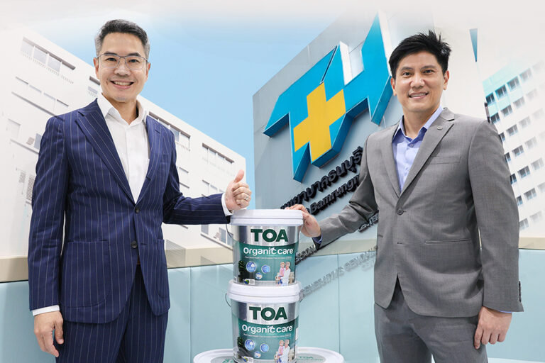 รพ.ธนบุรี บำรุงเมือง จับมือ TOA ชูองค์กรต้นแบบความยั่งยืน ด้วยนวัตกรรมสีรักษ์โลก มาตรฐาน TOA GREEN CERTIFIED  