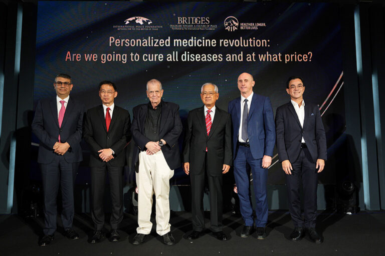 เอไอเอ ประเทศไทย จัดงาน AIA Nobel Laureates Luncheon Talk Series ในหัวข้อ “Personalized Medicine Revolution: Are We Going to Cure All Diseases and at What Price?”