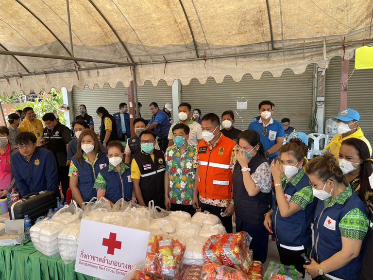 การเคหะแห่งชาติ เร่งช่วยเหลือประชาชนที่ได้รับผลกระทบจากสารแอมโมเนียรั่วไหลในโรงงานน้ำแข็งบางละมุง