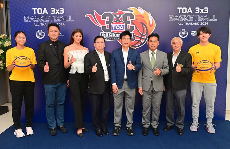 TOA x สมาคมยัดห่วง ดันกีฬาเป็น Soft Power จัดศึกดวลบาส 3×3 คึกคักทั่วไทย ต่อเนื่องปีที่ 2 พร้อมชิงตั๋ว ลัดฟ้าชมแมตช์ระดับโลกที่ญี่ปุ่น เริ่มสนามแรก 26 เมษานี้