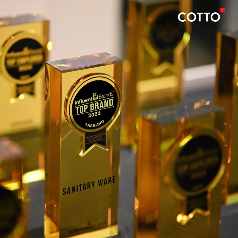 SCGD ส่งแบรนด์ COTTO คว้ารางวัลสุดยอดแบรนด์เอเชียที่ทรงอิทธิพลต่อผู้บริโภคมากที่สุดแห่งปี