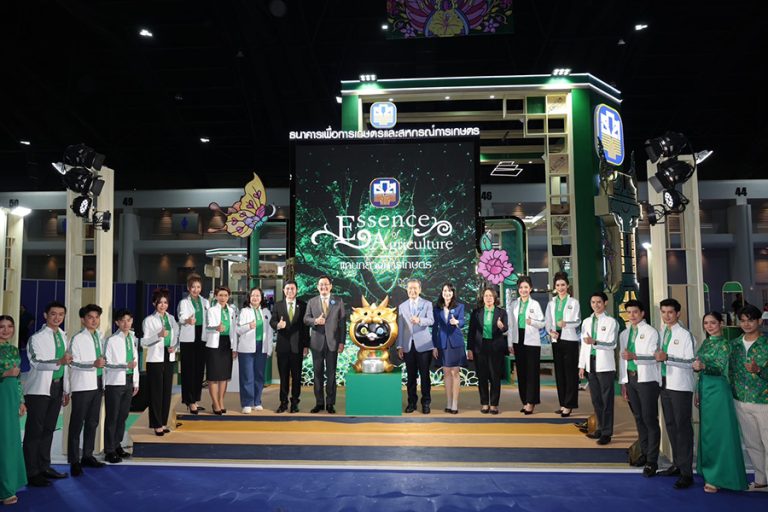 ธ.ก.ส. เปิดเงินฝากดอก ดก หก เดือน ดอกเบี้ยสูง 4.6% ต่อปี และมังแมว สุดปัง ในงาน Money Expo 2024 ครั้งที่ 24