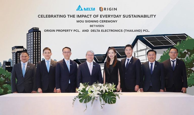 ออริจิ้น จับมือ เดลต้า ยกระดับบ้าน-คอนโด-โรงแรม สู่ความยั่งยืน ส่งมอบนวัตกรรมกรีนและ Smart Home พลิกโฉมประสบการณ์การใช้ชีวิต