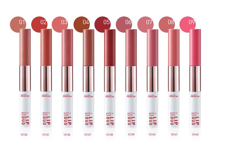 กิฟฟารีน แนะนำไอเท็มเด็ดเพื่อริมฝีปาก ลิปสีสวย 2 อิน 1 ฉ่ำวาว แบบสาวสุขภาพดี “Giffarine Innovia Matte & Shiny Lip duo”