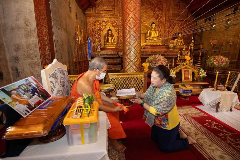 สร้างบุญมหากุศลวันวิสาขบูชา พลังบุญทิพยร่วมสร้าง ครั้งที่ 227 ณ วัดพระสิงห์วรมหาวิหาร จ.เชียงใหม่