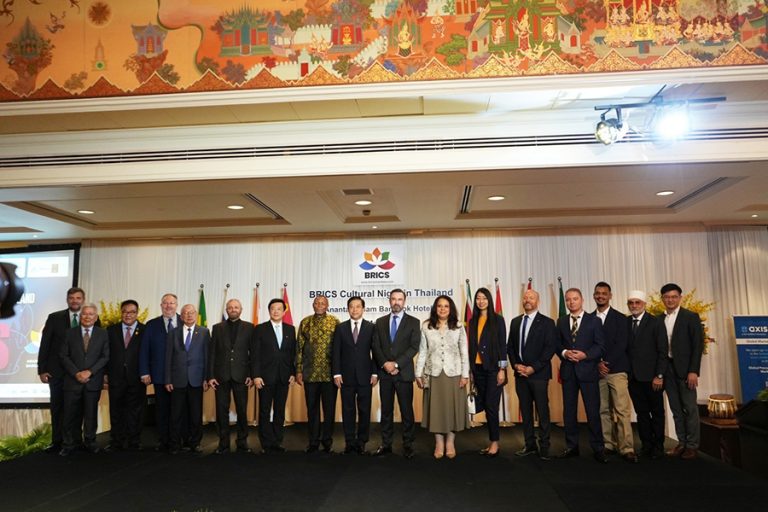 หอการค้าไทย-จีน ร่วมด้วยหอการค้ากลุ่มบริกส์ในประเทศไทย จัดงานคืนแห่งวัฒนธรรมบริกส์ ครั้งแรก ที่กรุงเทพมหานคร