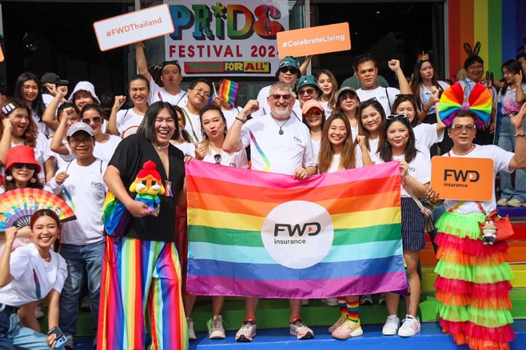 FWD ประกันชีวิต แสดงพลังร่วมสนับสนุนสร้างสังคมเท่าเทียม ในงาน Pattaya International Pride 2024