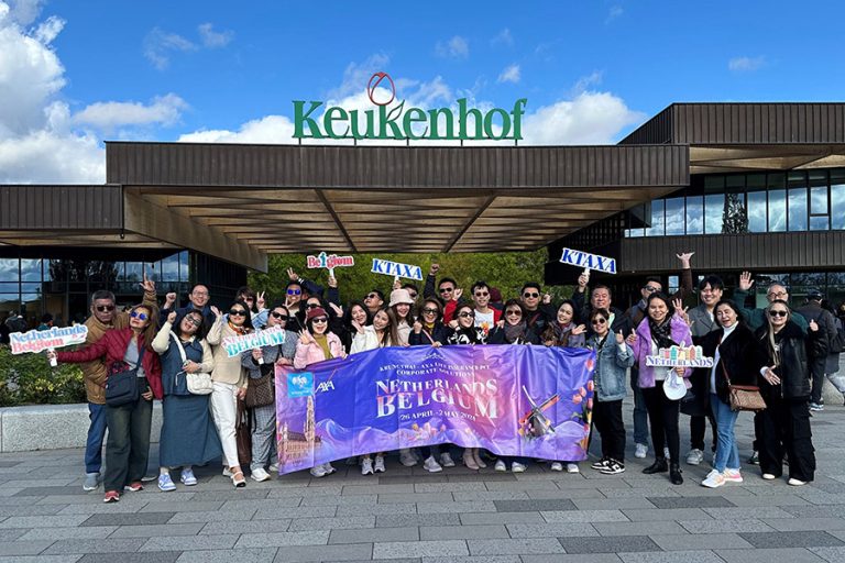 กรุงไทย-แอกซ่า ประกันชีวิต พาสุดยอดพันธมิตร ฝ่ายขายผ่านช่องทางคู่ค้า ท่องเที่ยวทริปสุดพิเศษ  “Krungthai-AXA CS Netherlands-Belgium Convention 2023” ที่ประเทศเนเธอร์แลนด์ และเบลเยี่ยม