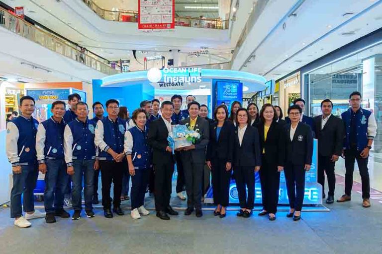 OCEAN LIFE ไทยสมุทร นำทีมที่ปรึกษาประกันชีวิต จับมือ “มาริโอ้” แบรนด์แอมบาสเดอร์ ร่วมเปิดบูท HEALTHIVERSE ในงานวันประกันชีวิตแห่งชาติ ครั้งที่ 23