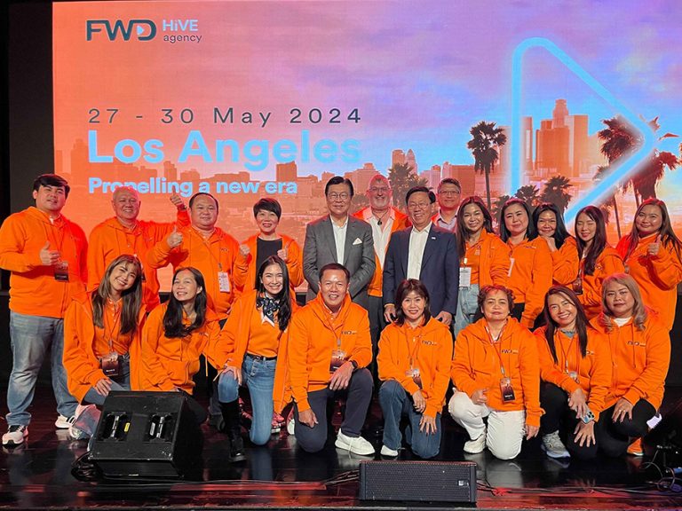 FWD ประกันชีวิต พาสุดยอดตัวแทนอัพเทรนด์ความรู้ เยือนนครลอสแอนเจลิส ประเทศสหรัฐอเมริกา ในงาน “HiVE Conference 2024”