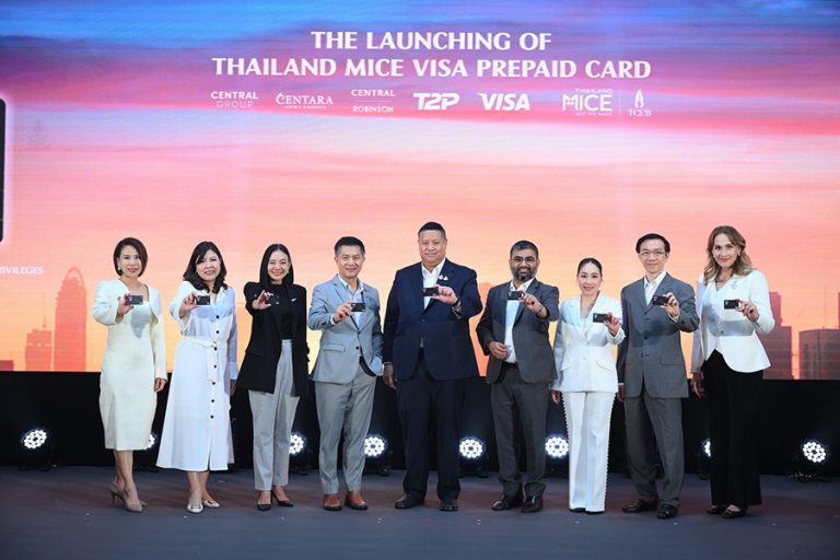 “ทีเส็บ  วีซ่า” ชวนสัมผัสมนต์เสน่ห์ไมซ์เหนือระดับ พร้อมสิทธิประโยชน์-ประสบการณ์สุดพิเศษในไทย ผ่านบัตร “Thailand MICE Visa Prepaid Card” เพียงใบเดียว
