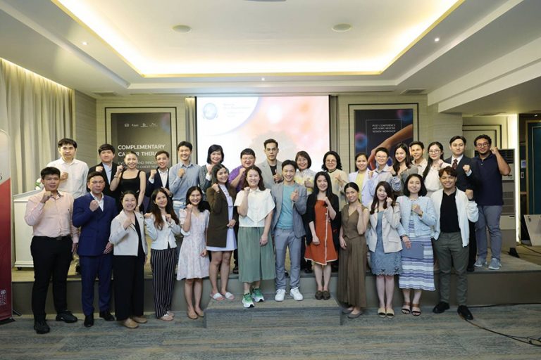 งานประชุมวิชาการ “แนวทางพัฒนาการรักษาผู้ป่วยมะเร็งแบบองค์รวม”  – Complementary Cancer Therapy – Evolving and Innovative Approaches to Cancer Treatment ประจำปี 2024  ณ. ห้องประชุม Hole In One, Phothalai Bangkok