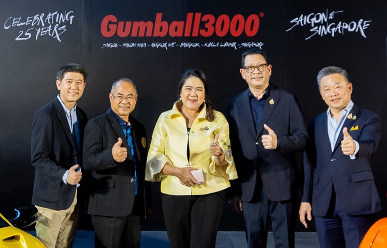 ทีเส็บ จับมือหน่วยงานพันธมิตร ต้อนรับ Gumball 3000