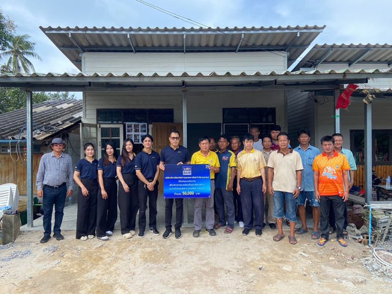 BAM ร่วมกับเทศบาลตำบลปากน้ำแหลมสิงห์ ปรับสภาพแวดล้อมที่อยู่อาศัย ให้กับกลุ่มเปราะบางในสังคม