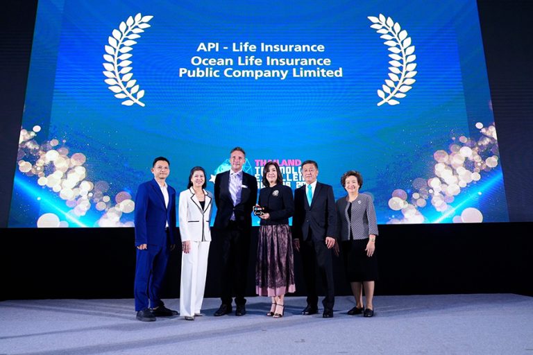 OCEAN LIFE ไทยสมุทร คว้ารางวัลด้านเทคโนโลยีประกันชีวิตระดับเอเชีย Asian Technology Excellence Awards 2024
