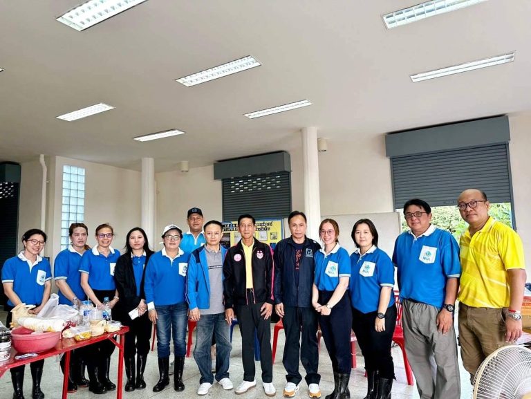 การเคหะแห่งชาติ เปิดศูนย์พักพิงช่วยเหลือผู้ประสบภัยน้ำท่วมจังหวัดเชียงราย