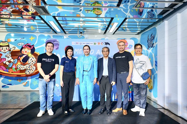 Metro Art  เปิดนิทรรศการศิลปะล่าสุด INTO THE SEA พร้อมพาคุณสัมผัสความลึกลับของมหาสมุทรที่ MRT พหลโยธิน