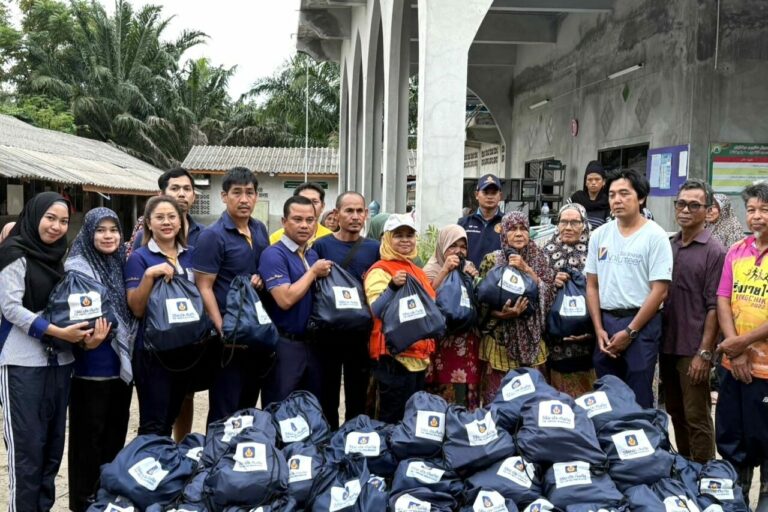 วิริยะประกันภัย ปันธารน้ำใจ เยียวยาผู้ประสบภัยน้ำท่วมปัตตานี