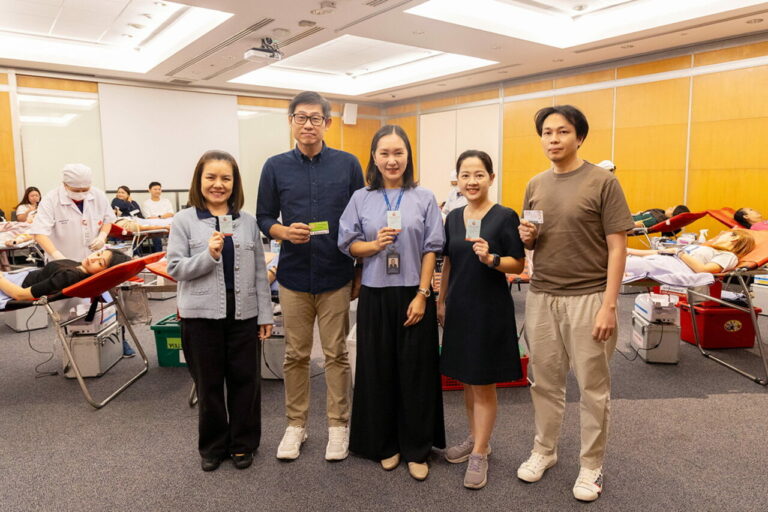 กรุงเทพประกันภัย จัดกิจกรรมบริจาคโลหิตให้แก่สภากาชาดไทยอย่างต่อเนื่อง