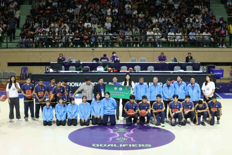 ผู้จัดการ ธ.ก.ส. ร่วมส่งกำลังใจบาสเกตบอลชายทีมชาติไทย รายการ FIBA Asia Cup 2025 Qualifiers – Window 3   