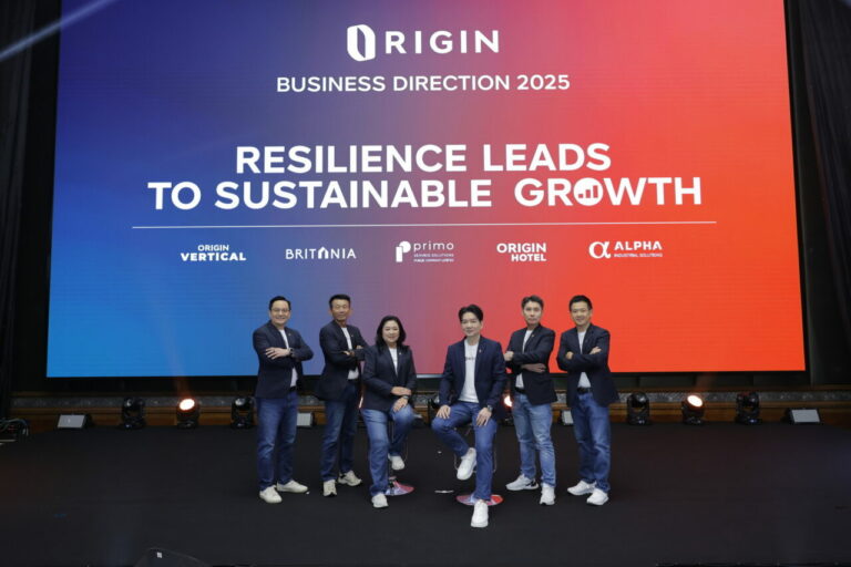 ออริจิ้นฯ ชูกลยุทธ์ Resilience Leads To Sustainable Growth เปิดใหม่ 11 โครงการ มูลค่ารวมกว่า 20,000 ล้านบาท วางเป้ายอดขาย 30,000 ล้านบาท รายได้รวม 14,000 ล้านบาท