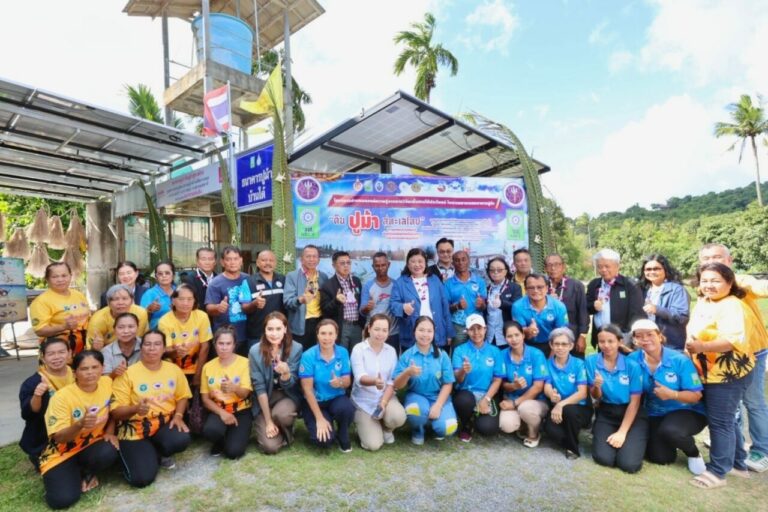 วช. สนับสนุนธนาคารปูม้าเพื่อความยั่งยืนในพื้นที่ชายฝั่ง ภายใต้ โครงการขยายผลธนาคารปูม้าเพื่อ “คืนปูม้าสู่ทะเลไทย” ณ พื้นที่อำเภอเกาะสมุย จ.สุราษฎร์ธานี