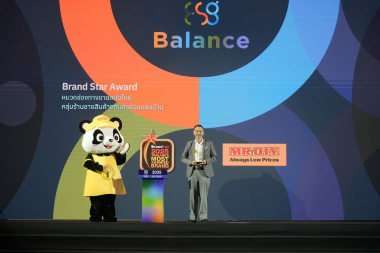มิสเตอร์. ดี.ไอ.วาย. คว้า 2 รางวัล “2025 Thailand’s Most Admired Brand” ต่อเนื่องเป็นปีที่ 2