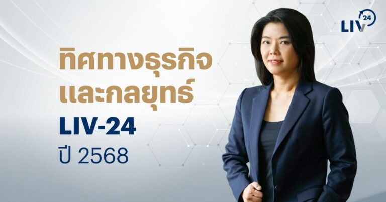 LIV-24 เดินหน้าขยาย Smart Tech สู่ภาคอุตสาหกรรม ตั้งเป้าโตกว่า 140% สู่รายได้ปี ’68 ทะลุ 280 ล้านบาท