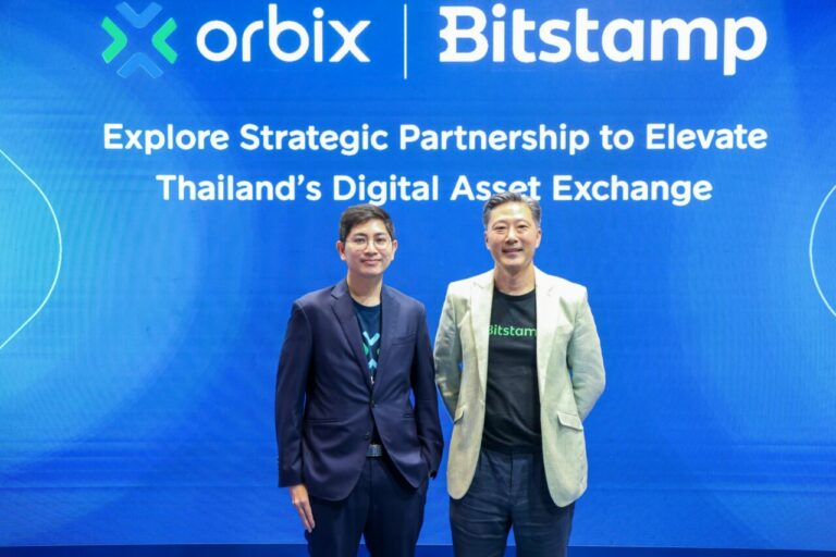 orbix และ Bitstamp ศึกษาความร่วมมือเชิงกลยุทธ์ มุ่งยกระดับตลาดสินทรัพย์ดิจิทัลไทย