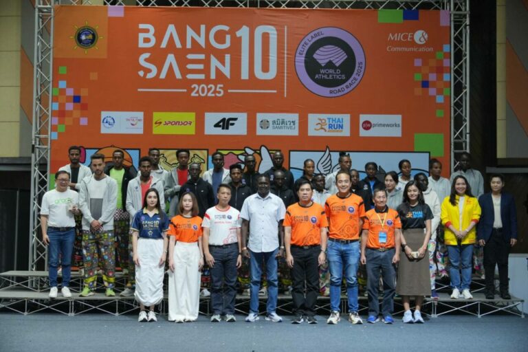 “บางแสน10” คึกคัก พร้อมโชว์ศักยภาพ! มาตรฐานเวิลด์คลาส ต้อนรับนักวิ่งกว่า 12,000 คนจากทั่วโลก เดินหน้าจัดการความยั่งยืนเต็มรูปแบบ