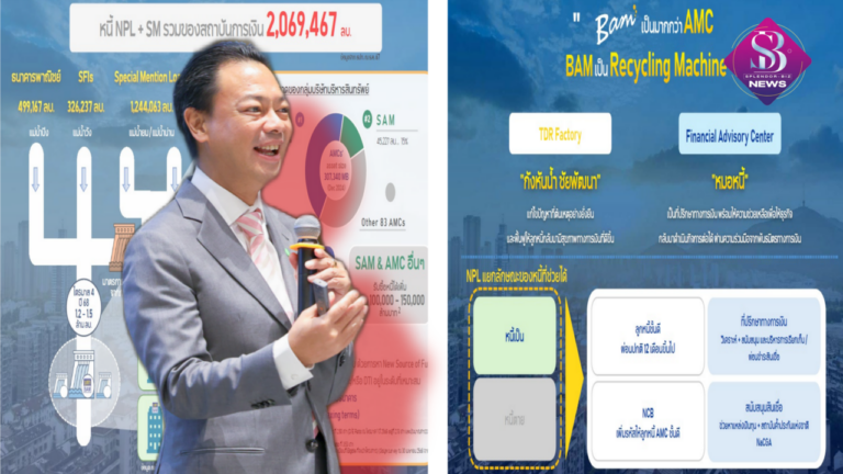 BAM ชูโมเดล TDR Factory บริหารจัดการหนี้แบบยั่งยืนพร้อมผนึกพันธมิตรตั้ง FA Center ดูแลลูกหนี้ดีกลับสู่ระบบเศรษฐกิจ