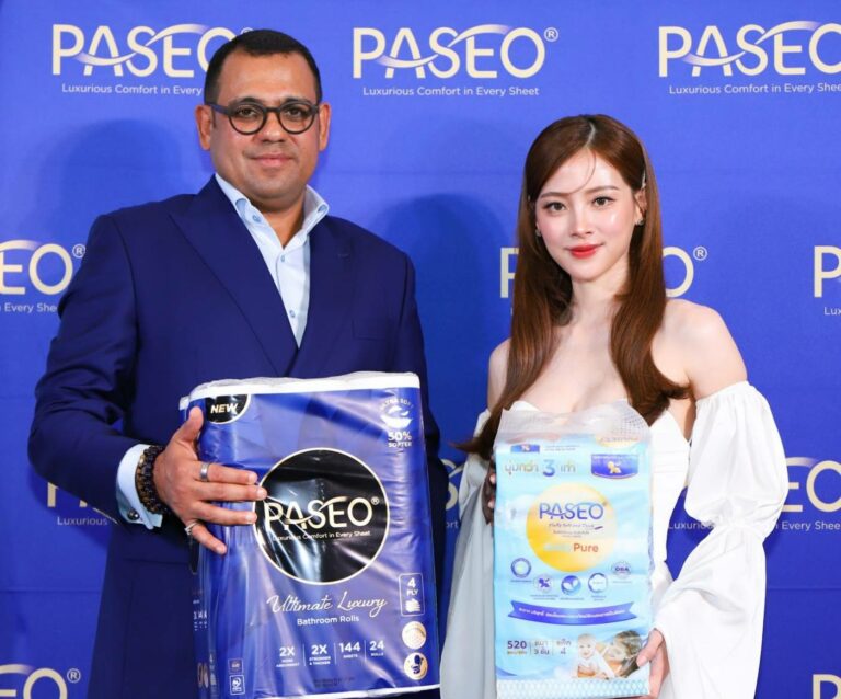PASEO เปิดตัว “ใบเฟิร์น พิมพ์ชนก” แบรนด์แอมบาสเดอร์คนแรก พร้อมยกระดับทิชชู่สู่ความหรูแบบ “Ultimate Luxury”