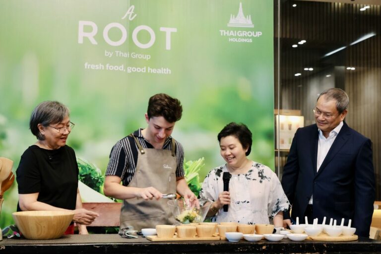 ไทยกรุ๊ป โฮลดิ้งส์ จัดงาน A ROOT by Thai Group ชวนคนไทยใส่ใจสุขภาพ ด้วยอาหารดี ชีวิตดี