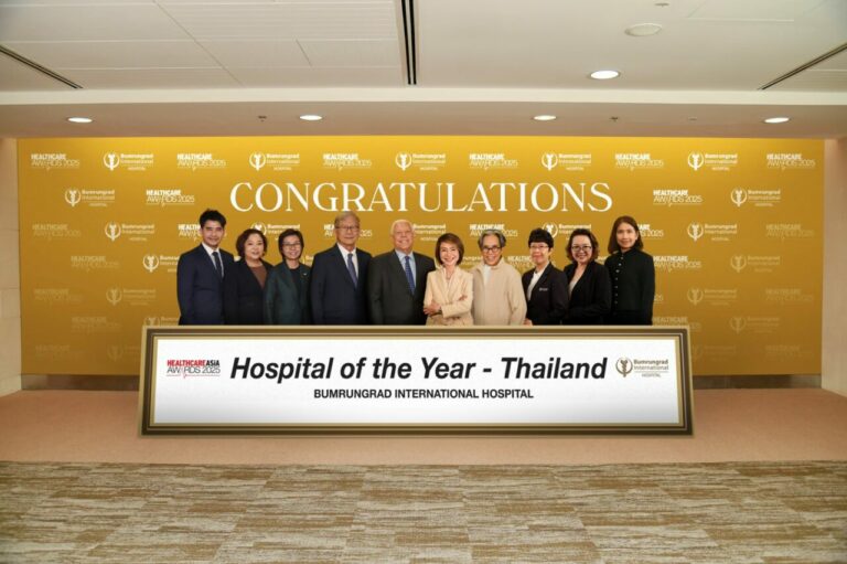 รพ.บำรุงราษฎร์ คว้ารางวัล Hospital of the Year – Thailand ในงาน Healthcare Asia Awards 2025 ต่อเนื่องเป็นปีที่สอง ตอกย้ำความเป็นเลิศในฐานะผู้นำด้านการบริบาลสุขภาพในระดับภูมิภาค