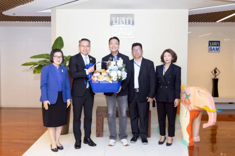 SME D Bank ร่วมแสดงความยินดี กับตำแหน่งประธานเจ้าหน้าที่บริหาร BAM คนใหม่