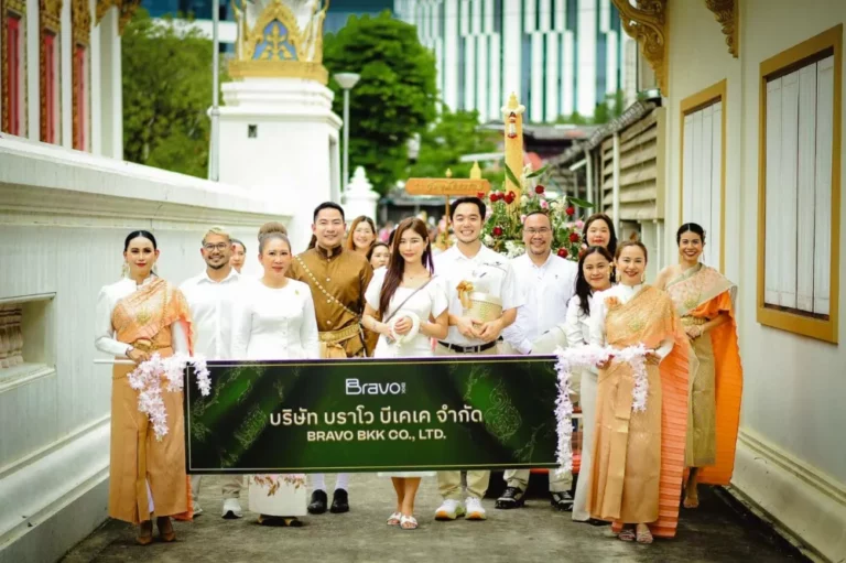 Bravo BKK ร่วมกับภาครัฐและเอกชนเชิดชูวัฒนธรรมไทย สืบสานประเพณีทางพุทธศาสนาในกิจกรรมถวายเทียนพรรษา ณ วัดอุทัยธาราม