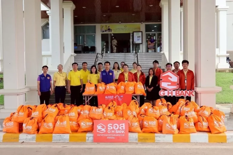 ธอส. ลงพื้นที่มอบถุงยังชีพบรรเทาความเดือดร้อนผู้ประสบอุทกภัยในพื้นที่จังหวัดน่าน