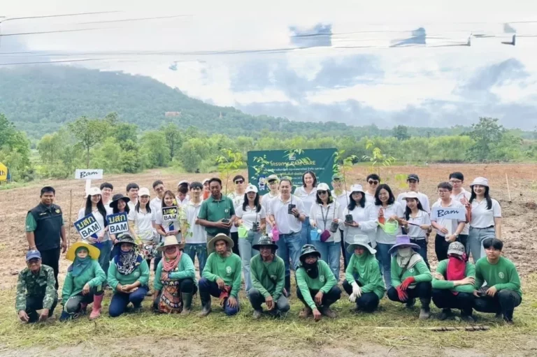 BAM เดินหน้าปลูกต้นไม้ในพื้นที่ทรัพย์ NPA ผ่านโครงการ “BAM CARE” รุกสร้างพื้นที่สีเขียวอย่างยั่งยืนใน 3 จังหวัด ตอกย้ำพันธกิจ ESG เพื่อสิ่งแวดล้อมและสังคม