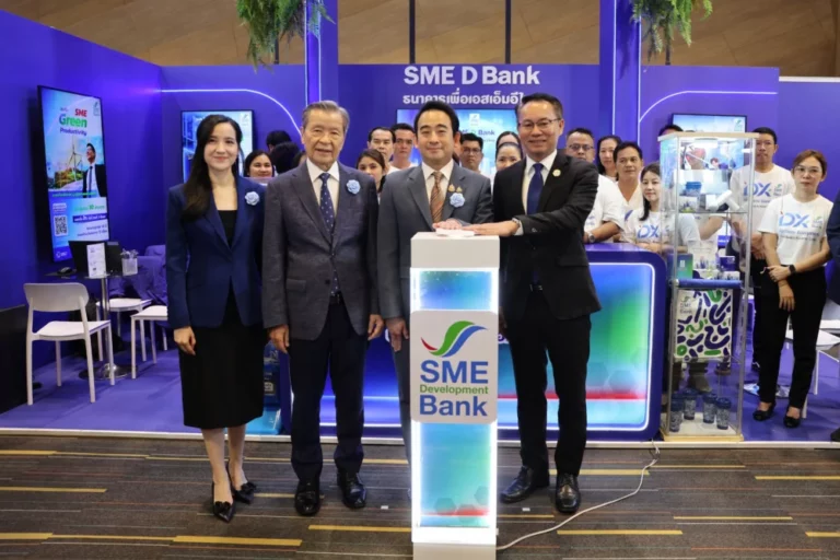 รมช.เผ่าภูมิ เปิดบูธ SME D Bank ล่องใต้ร่วมงาน ‘MONEY EXPO HATYAI’ มอบสุดพิเศษเพื่อเอสเอ็มอีไทย สินเชื่อดอกเบี้ยต่ำ 3% ต่อปีคู่พัฒนาเสริมแกร่งธุรกิจ
