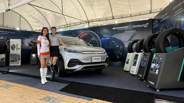 ฮันกุก ไทร์ ประเทศไทย ชูนวัตกรรมยางรถยนต์ไฟฟ้า และยางสำหรับทุกสภาพถนน ณ การแข่งขัน บางแสน กรังด์ปรีซ์ 2025