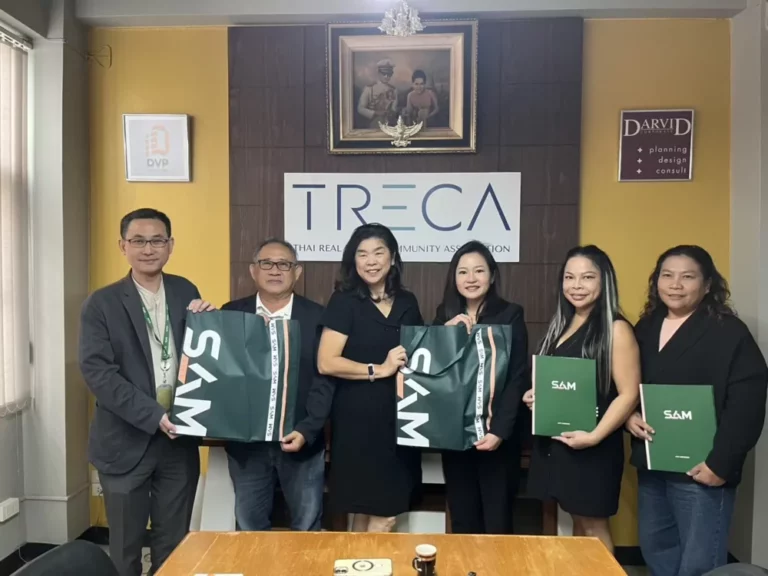 SAM เพิ่มช่องทางขายทรัพย์ หารือสมาคม TRECA โปรโมต โครงการ “SAM ทรัพย์มือสองต้องบอกต่อ” รับค่าแนะนำสูงสุด 3 ลบ.