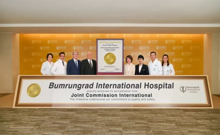 สถาบันโรคหัวใจ และ ศูนย์เต้านม โรงพยาบาลบำรุงราษฎร์ ได้รับการรับรองคุณภาพระดับสากลจาก Joint Commission International Clinical Care Program Certification (JCI CCPC)