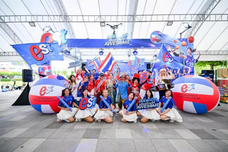 กระหึ่มสนาม! “เอส โคล่า” ลุยแคมเปญ “เสิร์ฟเอส เชียร์ไทยให้ AWESOME” ปลุกพลังเชียร์ทีมชาติไทยในศึกวอลเลย์บอลหญิงชิงแชมป์โลก 2025