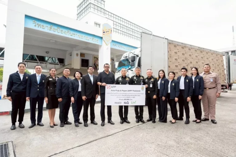 APP Thailand ร่วมกับ วปอ. บริจาคทิชชู่ 30,000 ม้วน ส่งใจจากแนวหลังช่วยชายแดนไทย-กัมพูชา