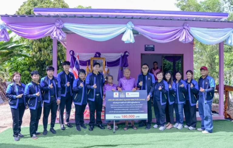 BAM ร่วมกับ สภากาชาดไทย จัดทำโครงการ Home & Hope  ต่อเนื่องปีที่ 5 มอบบ้านให้กับผู้ด้อยโอกาส จังหวัดสุพรรณบุรี