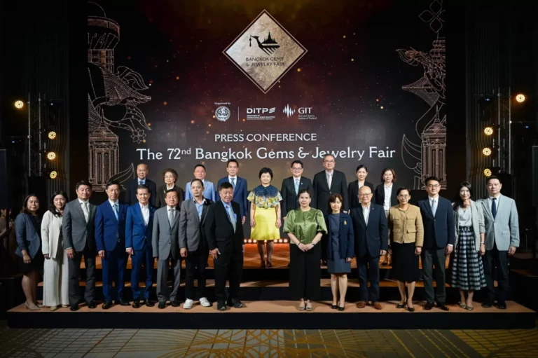 พาณิชย์เตรียมจัด “บางกอกเจมส์ ครั้งที่ 72” ยิ่งใหญ่สมศักดิ์ศรีแฟร์อัญมณีและเครื่องประดับระดับโลก