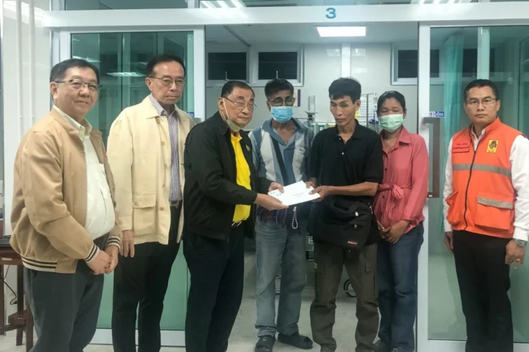 เสนา ลงพื้นที่ส่งต่อความห่วงใย มอบกำลังใจผู้ประสบภัยชายแดน 4 จังหวัด