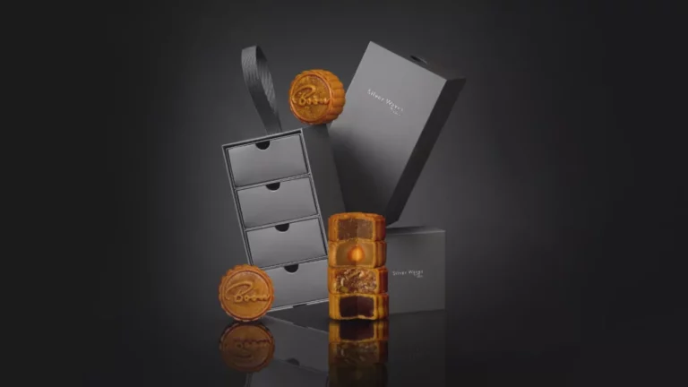 คอลเลกชั่นขนมไหว้พระจันทร์สุดเอ็กซ์คลูซีฟ โดยเชฟมิชลิน โฮ ชี บูน Silver Waves by Boon