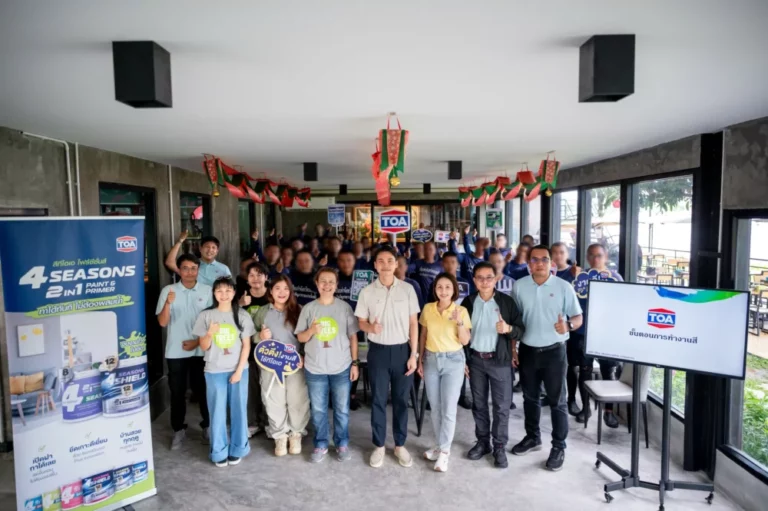 TOA พร้อมสนับสนุนวิชาชีพช่างงานสี – เคมีภัณฑ์ ให้ผู้ก้าวพลาดสู่ผู้สร้างอาชีพได้จริง พลังแห่งความร่วมมือ ในการตั้งต้นทำสิ่งดีๆ เพื่อสังคม