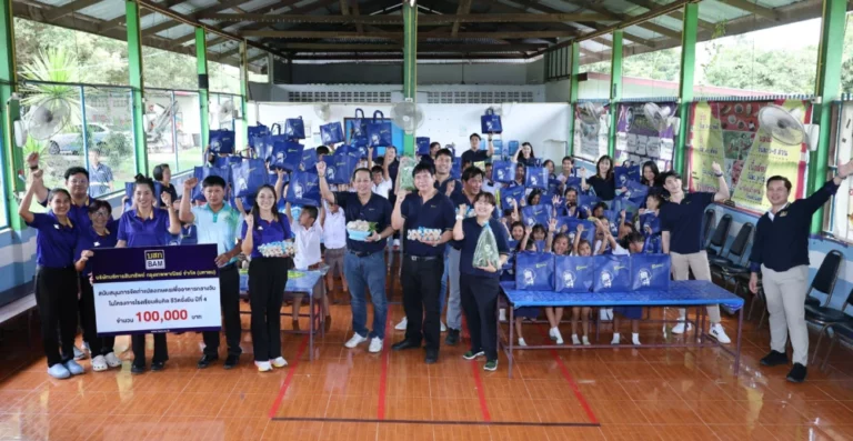 BAM สนับสนุนโรงเรียนบ้านเนินทองราษฎร์พัฒนา จ.พิษณุโลก จัดทำโครงการโรงเรียนต้นคิด ชีวิตยั่งยืน เพื่ออาหารกลางวัน ปีที่ 4